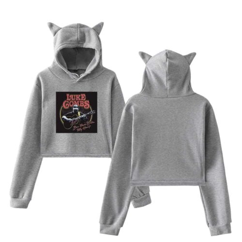 Luke Combs Cropped Hoodie #4