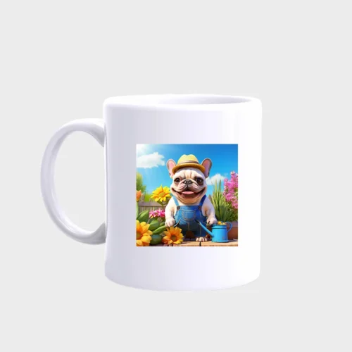 French Bulldog Mug #507 farmer