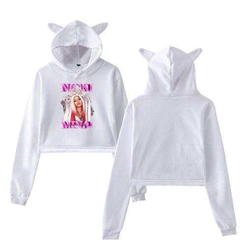 Nicki Minaj Cropped Hoodie #1