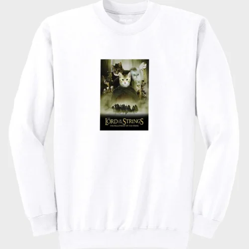 Lord of the Rings Cat Sweatshirt #w1