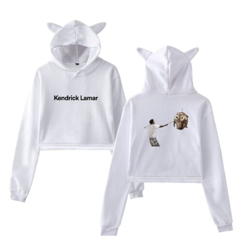 Kendrick Lamar “Not Like Us” Cropped Hoodie #4